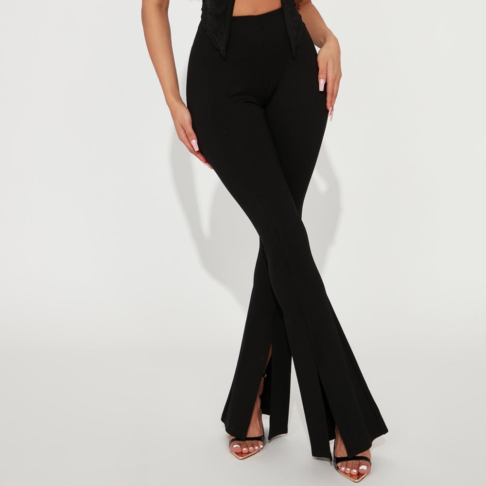 Fashion Nova Split Hem pant
